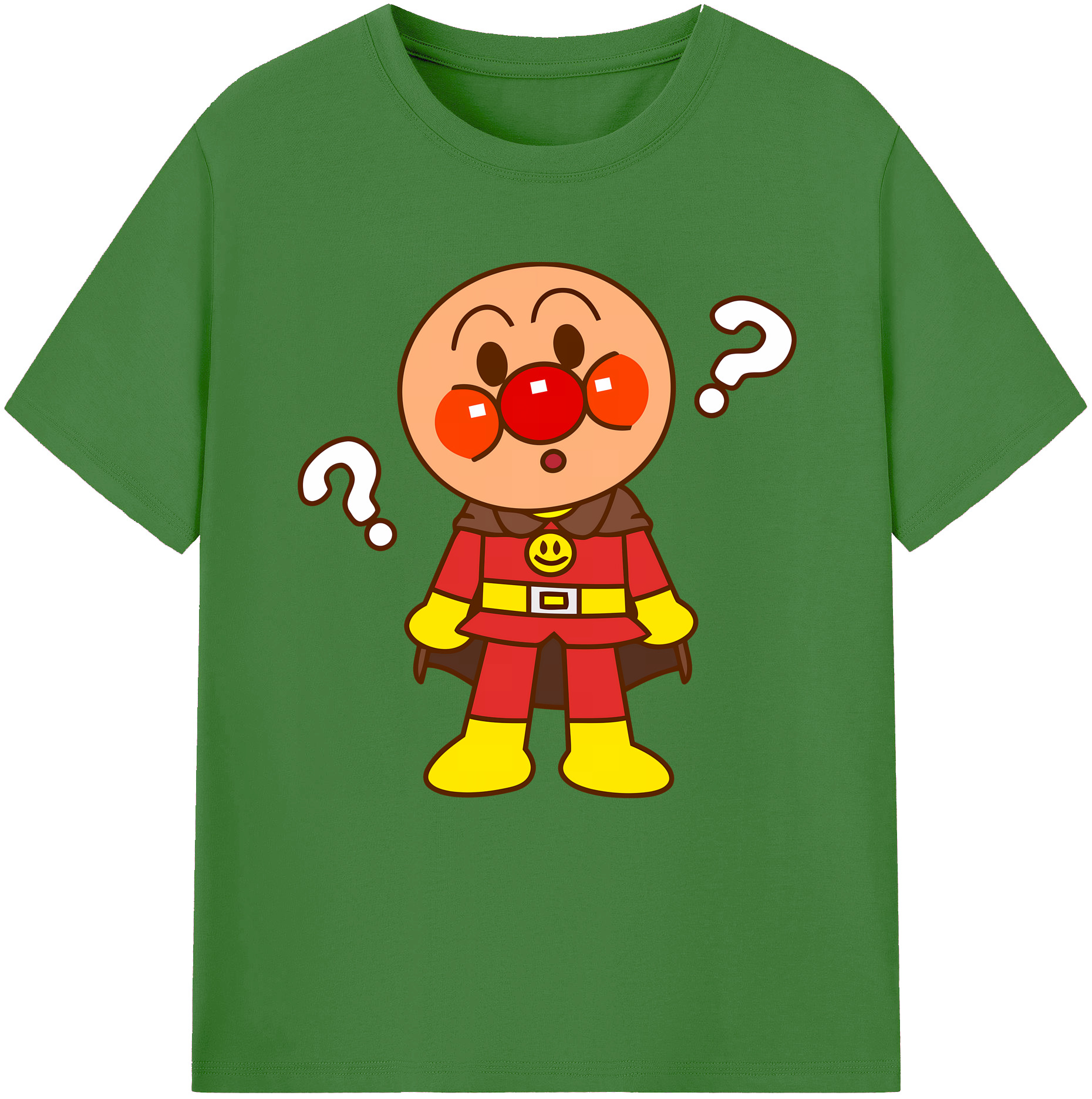 （画像用） アンパンマン Anpanman レディースカジュアルプリントTシャツ（綿100％）
